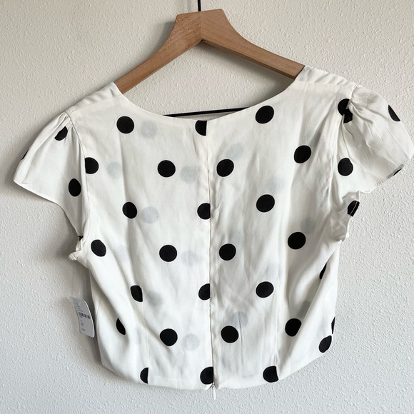 NWT Flynn Skye x Free People Polka Dot Crop Top Size Medium - Picture 5 of 8